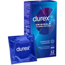 Durex Originals Classic Natural - Condoms - 12 Pieces