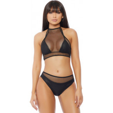 Forplay Impulse Top and Panty - Black