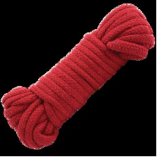 Doc Johnson Japanese Cotton Bondage Rope - Red