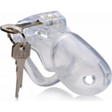 Xr Brands Clear Captor - Chastity Cage with Keys - Small