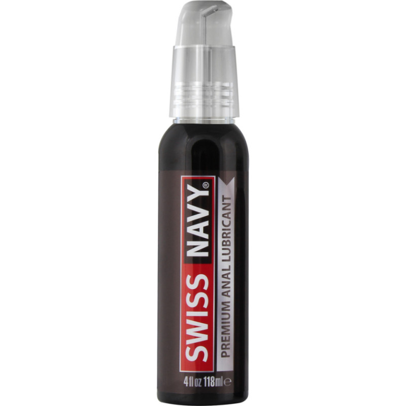 Swiss Navy Premium - Siliconebased Anal Lubricant - 4 fl oz / 118 ml