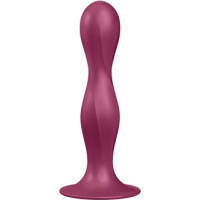 Satisfyer Double Ball-R - Weighted Dildo - Red