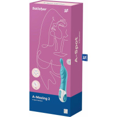 Satisfyer A-Mazing 2 — A-Spot stimulators ar tekstūru — tirkīzs