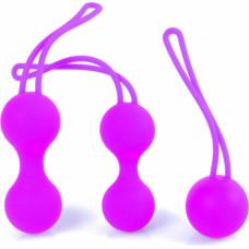 B - Series Heavyfun Kulki-Silicone Kegal Balls Set - Purple