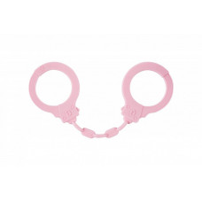 Lola Games Kajdanki-Silicone Handcuffs Party Hard Suppression Pink