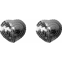 Lola Games Pasties Burlesque Rand Silver