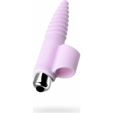 JOS NOVA, Finger vibrator for anal stimulation, silicone, powder pink, 9 cm