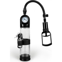 B - Series Power Pompka-Powerpump MASTER Vibrating - Black&Clear