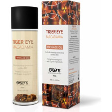 Exsens TIGER EYE MACADAMIA Organic Massage Oil with stones 100 ml