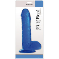 Real Rapture Dildo-FALLO JELLY REAL RAPTURE BLUE 10