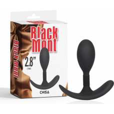 Black Mont Anal Play Plug S
