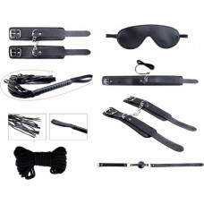 Alive Secret Desires Black BDSM Kit 8pcs