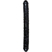 B - Series Easylove Dildo-Flexible Double Dong - Black