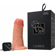 Caliber By Realstick Realistic dildo Caliber 18/6 , PVC, flesh,  length 18cm, diameter 6cm