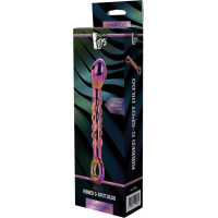 Dream Toys GLAMOUR GLASS RIBBED G-SPOT DILDO