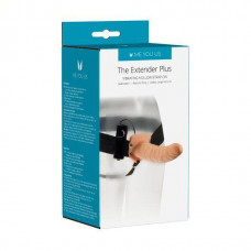 Me You Us Proteza-The Extender Plus Vibrating Hollow Strap On Kinx