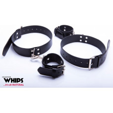 Whips Collections Kajdanki - WHIPS Kajdanki na uda męskie