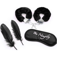 Fetish Fever - Bondage Set - 4 pieces - Black