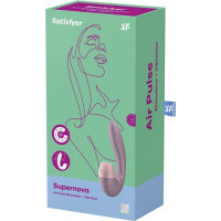 Satisfyer Supernova - ievietojams dubultā gaisa impulsa vibrators - Old Rose