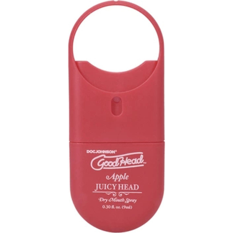 Doc Johnson Juicy Head — Dry Mouth Spray To-Go — Ābols — 0,3 fl unces / 9 ml