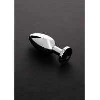 Steel By Shots Butt Plug with Jewels - Medium