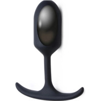 Xr Brands Premium Silicone Weighted Anal Plug - Small