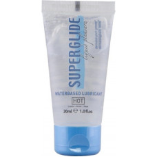 HOT Superglide Liquid Pleasure - Смазка на водной основе - 1 жидкая унция / 30 мл