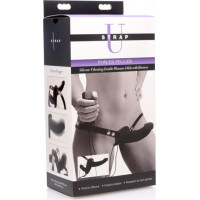 Xr Brands Supreme Pleasure - vibrējošs dubultdildo ar zirglietām