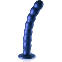 Ouch! By Shots Beaded Silicone G-Spot Dildo - 8'' / 20,5 cm