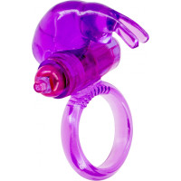Seven Creations Ultra Soft Vibrating Jelly Rabbit Cockring