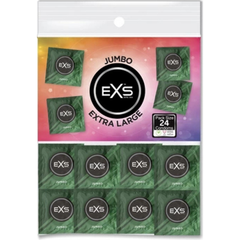 EXS Jumbo Pack - Condoms - 24 Pieces