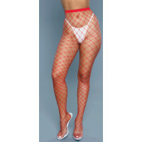Bewicked Can't Back Down Pantyhose Wide - RD / OS