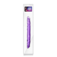 Blush B YOURS 14INCH DOUBLE DILDO PURPLE