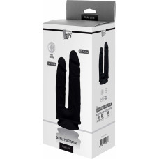 Dream Toys REAL LOVE DUAL DENSITY DOUBLE PENETRATOR BLACK