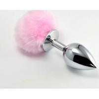 Lovetoy Pompon Metal Plug Small Pink