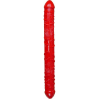 B - Series Easylove Dildo-Flexible Double Dong - Red