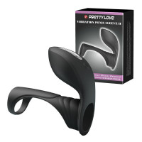 Pretty Love -VIBRATION PENIS SLEEVE II, 7 vibration functions Memory function