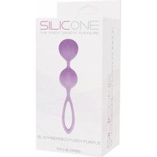 Toyz4Lovers Kulki-PALLINE BLACKBERRIES PUSSY SILICONE PURPLE