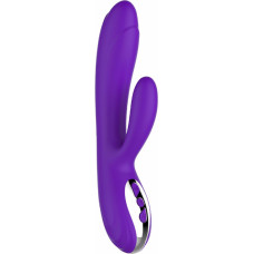 B - Series Lyla Wibrator-Joker Heating Double Vibrating Massage Stick -Purple