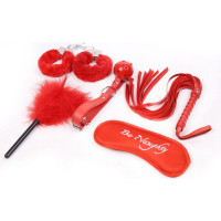 Fetish Fever - Bondage Set - 5 pieces - Red