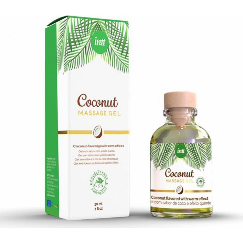 Intt Żel-Massage Gel Coconut Vegan 30ml