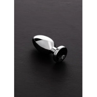 Steel By Shots Butt Plug with Jewels - Small