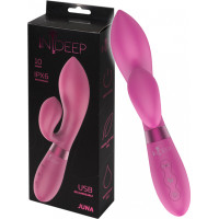 Indeep Wibrator-Rechargeable Vibrator Indeep Juna Magenta