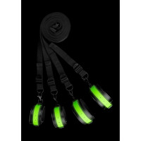 Ouch! By Shots Attachement Set for Bed Bindings - Glow in the Dark