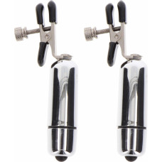 Taboom Adjustable Vibrating Clamps / Silver