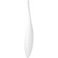 Satisfyer Twirling Joy – uzgaļu vibrators – balts