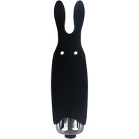 Adrien Lastic Stymulator-Wibrator - Lastic pocket vibe Rabbit Black