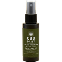 Earthly Body CBD ikdienas aktīvais aerosols ar trīskāršu iedarbību - 2 fl oz / 60 ml