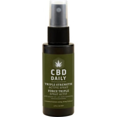 Earthly Body CBD Daily Active Spray su trigubu poveikiu – 2 fl uncijos / 60 ml