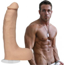 Doc Johnson Chad White - Realistic ULTRASKYN Dildo - 8 / 20 cm